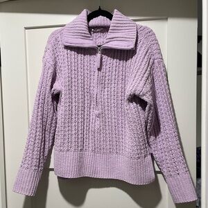 Pink Republic Lilac Cowl Neck Sweater